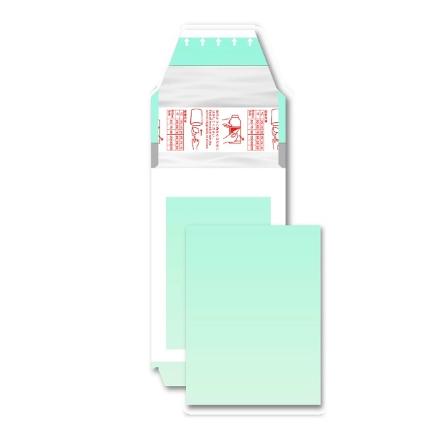 Peel-Apart Style Polaroid Mini Card Covers With Custom Printed Instructions