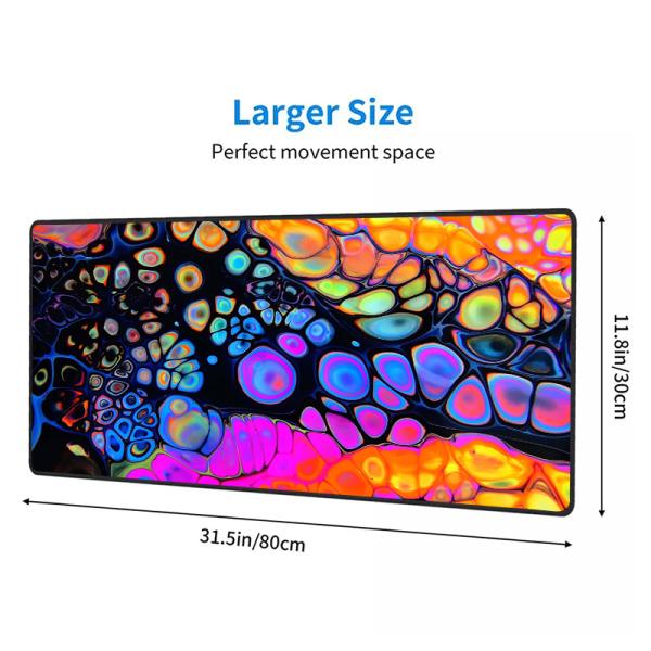 NO Wireless Charging Private Mold Colorful Custom Print Mouse Pads for Keyboard Desk Mats