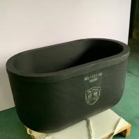 Mélangeur d'aluminium recyclage du métal Graphite de silicium Crucible cylindrique