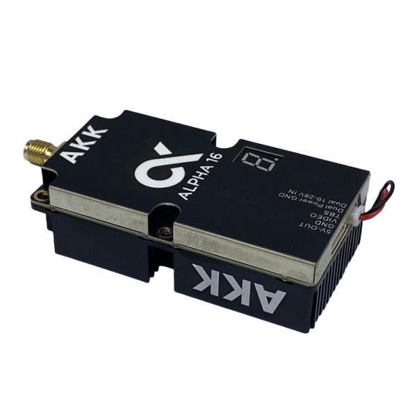 AKK Alpha16 Беспроводной видеопередатчик 5.8G 16W FPV VTX 96CH для передачи изображения с RC дрона