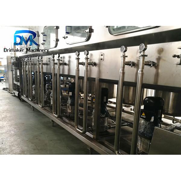 3 en 1 5 capsular de relleno que se lava del tarro del litro de la máquina de rellenar 19l del agua del galón