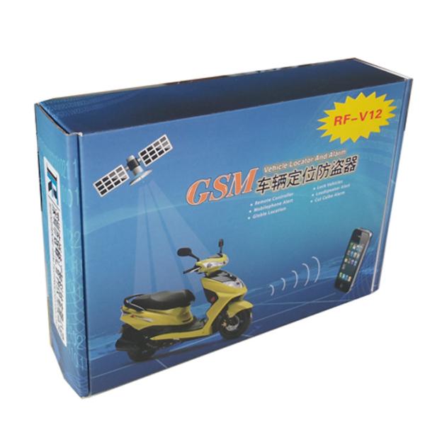 mobilce phone Electric Motorcycle alarm with locator RFGSM-V12