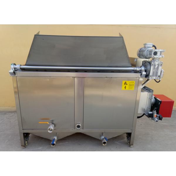 Gas Heating Snack Frying Machine for Clean and Healthy Potato Chips