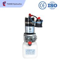 Unité hydraulique à courant continu de 24 v 0,8 kW à double action avec pompe à engrenages pour camions à palettes