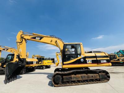 Japan Original CAT 320BL Second Hand Excavator , 20 Ton Caterpillar Used Crawler Digger CAT 3066T Engine