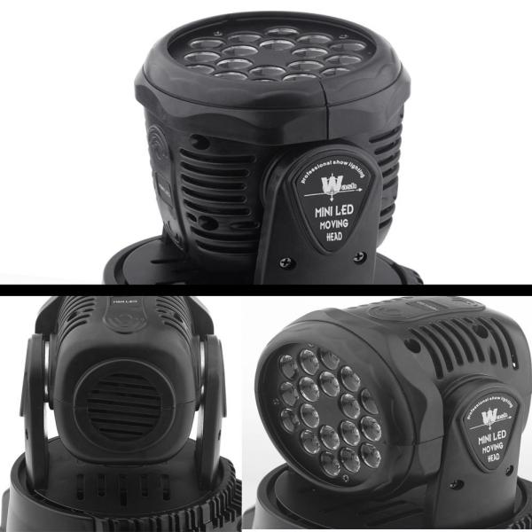PR Lighting American DJ Led Moving Head Wash 18x3w With Pan 540 Degree Waterproof