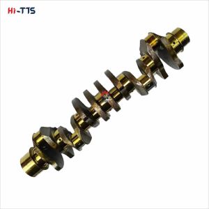 Hi-TTS Excavator Diesel Engine Crankshaft Alloy 6D16T ME130937 ME032800 ME032364