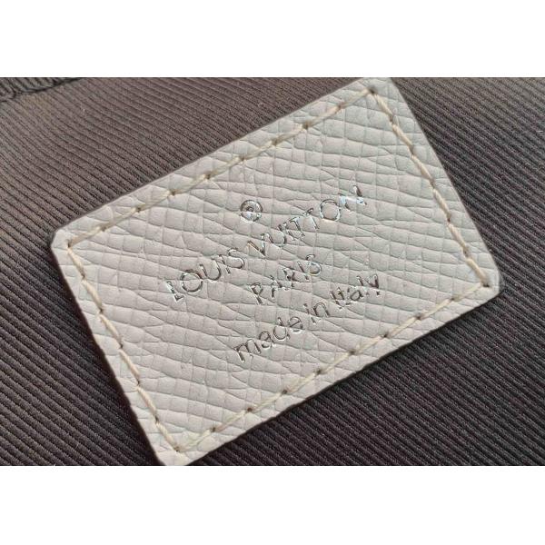 Black Square Taiga Leather Message Luxury Cross Body Bag Single Shoulder