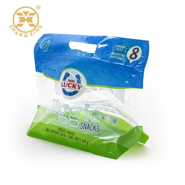 BRC Polypropylene Multilayer Vegetable Packing Bags Antifog OPP For Fruits