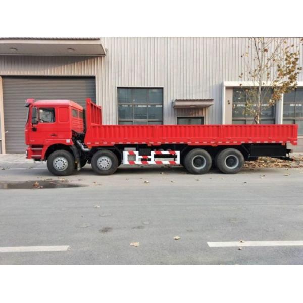 SHACMAN F3000 грузовик 8x4 430hp Красный фургон для комбинированного транспорта