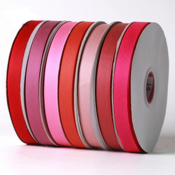 Double Face Woven Ribbon Polyester Cotton Ribbon with Samples