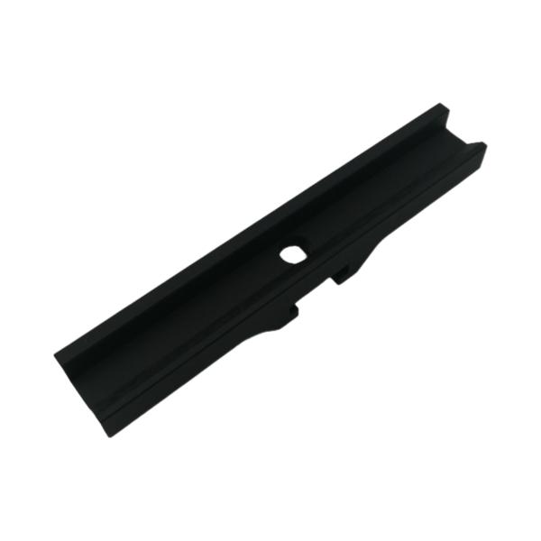 CNC Machined Black-Anodized Aluminum Parts With Excellent Abrasion Resistance