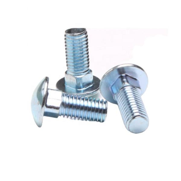 OEM Grade 4.8/8.8 Carbon Steel Galvanized Carriage Bolt Din603