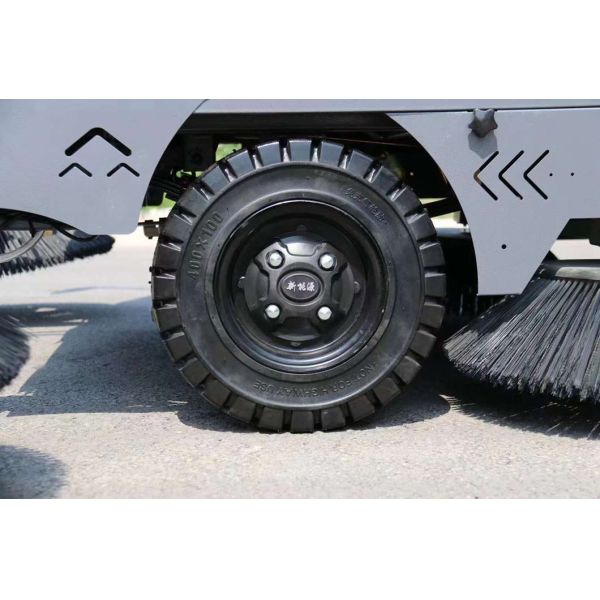 Commercial Walk Behind Sweeper Efficient Indoor Outdoor Floor Cleaner