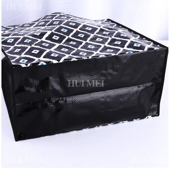 Woven Polypropylene Reusable Shopping Bags 120Gsm AntiBacterial Shrink Proof