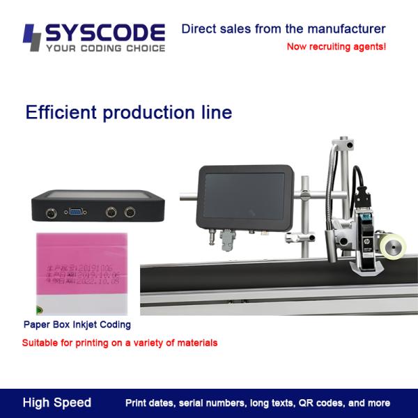 600dpi Precision Inkjet Printer | Dynamic Data Coding on Metal/Plastic/Glass