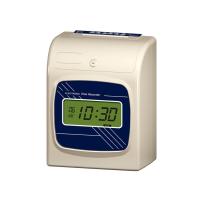 Máquina de tarjeta de escritorio electrónica de sacador del tiempo del registrador de tiempo de Digitaces de la atención del empleado del LCD