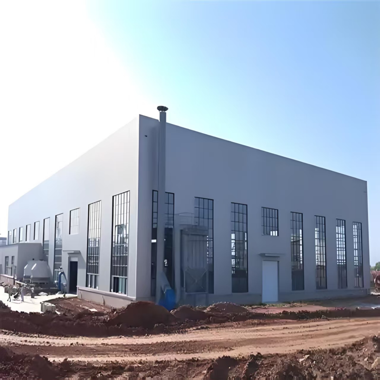 Economic Steel Structured Factory Buildings High-Strength Prefabricated Construction Flexible Expandable Container Houses