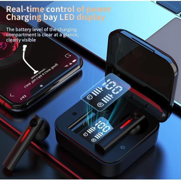 HiFi 3D стерео TWS Bluetooth 5,0 наушника для смартфонов