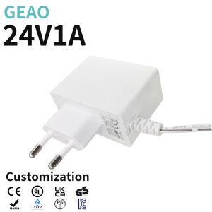 Adaptador de alimentación de corriente alterna de 24 V 1 A para monitor eléctrico de escritorio PS4 portátil