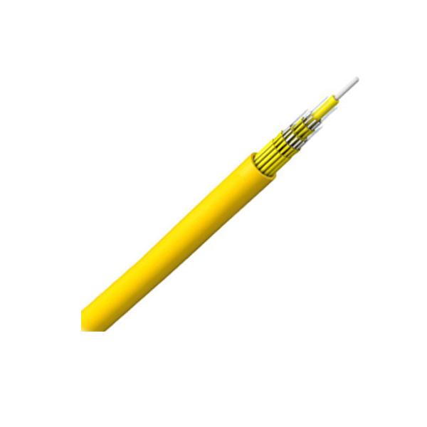 Multi Purpose 12 Core Fiber Optic Cable , Breakout Fiber Optic Underground Cable