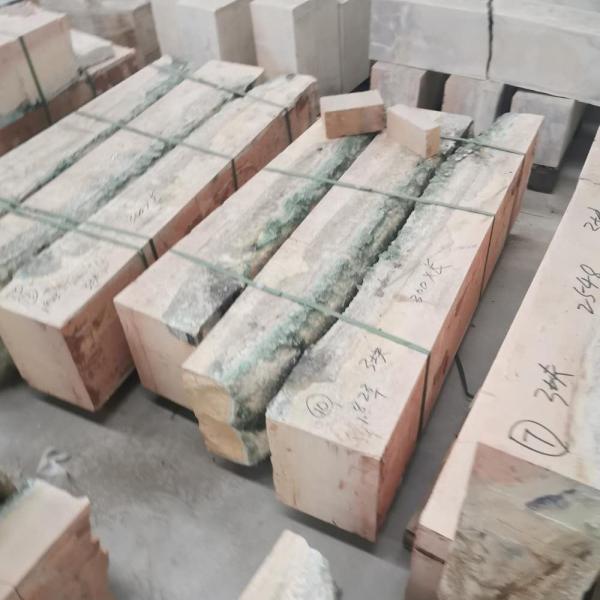 Low CaO Content Refractory Brick for Tuyeres in Kilns Dunite Chamotte Sand AZS Brick