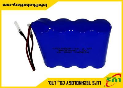 Non-Rechargeable cell 3V CR14505 cylindrical Li-MnO₂ Battery pack 5600mah CR14505 4P