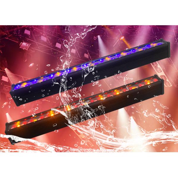 IP65 Linear Dimming 60hz 72*3W RGBWA LED Wash Wall Light