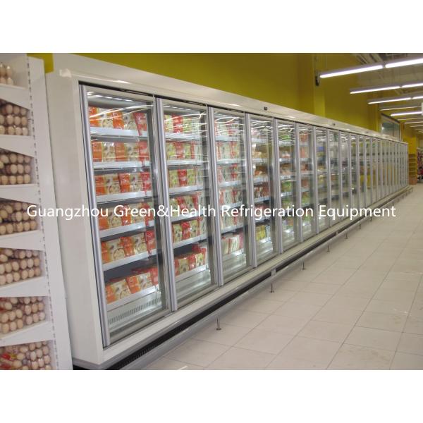 Охладитель 5 R134a/R22 Multideck открытый утомлял Pansonic с изогнутой дверью Lass