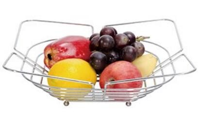 Fashion Kitchen accessory Gift Basket,Wire Fruit Holder,Hanging Metal Fruit Basket