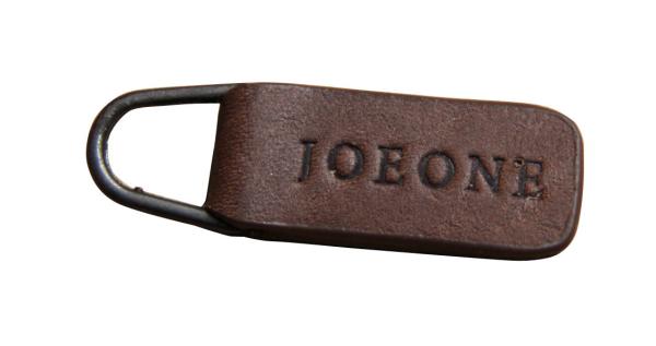 YKK Color Embossed Leather Metal Zipper nickle Free Smooth edge for Jacket