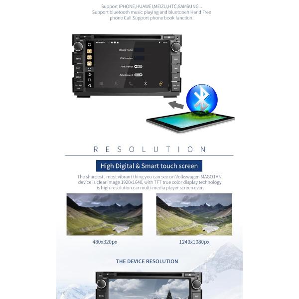 KIA Android Car Radio Player Gps Navigation Capacitive And Multi - Touch Screen