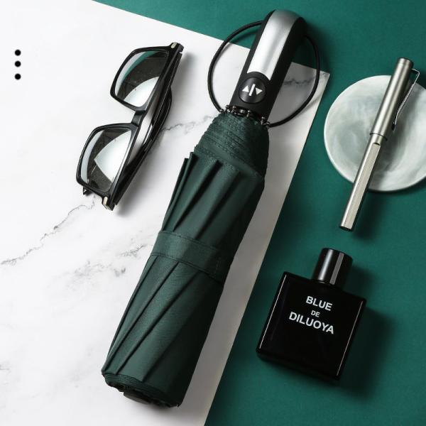 3 Folding Automatic Business Umbrella Anti UV Resistant for Outdoors All in 1 Function