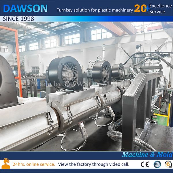 Single Station Five Die Head Extrusion Blow Molding Machine for Wide Mouth HDPE Canisters