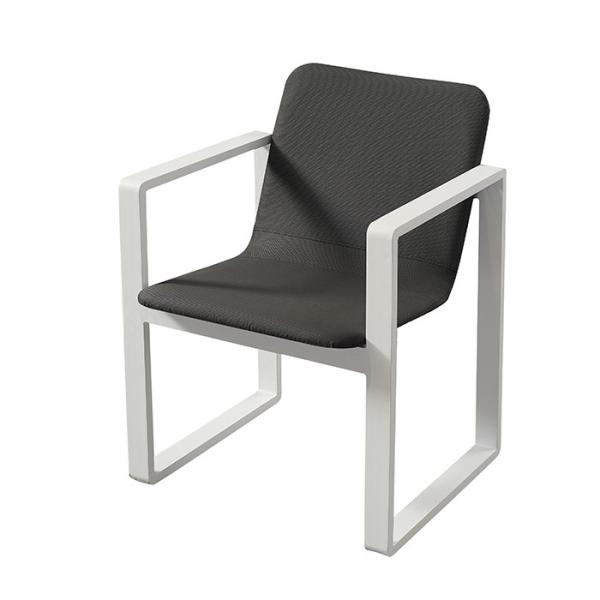 1.2mm Powder Coated Aluminium Outdoor Cafe Chairs And Tables