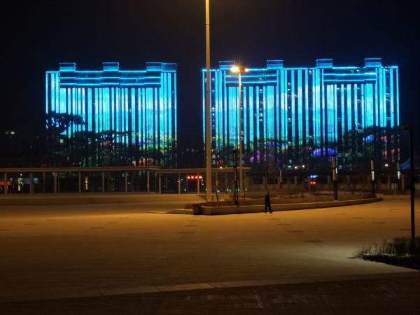 Sistema de Controle NOVA Star Exterior Led Display Screen Panorâmica Impermeável Anúncios de Manutenção Frontal