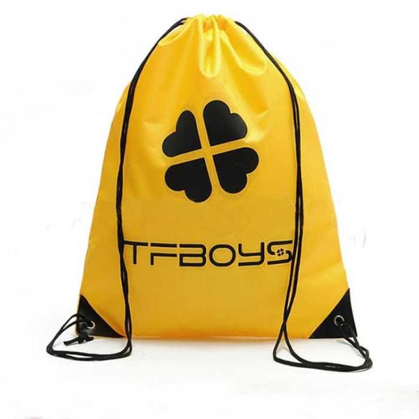 Sacos de cordão amigáveis de Eco da transferência térmica 31*44cm para o supermercado