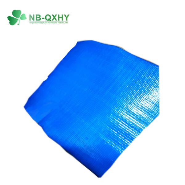 PVC resistente à corrosão mangueira de descarga plana para irrigação de água 3/4 -16 Material de PVC