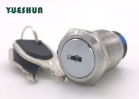 16mm a oxydé les commutateurs de bouton poussoir faits sur commande en aluminium de 1NO 1NC