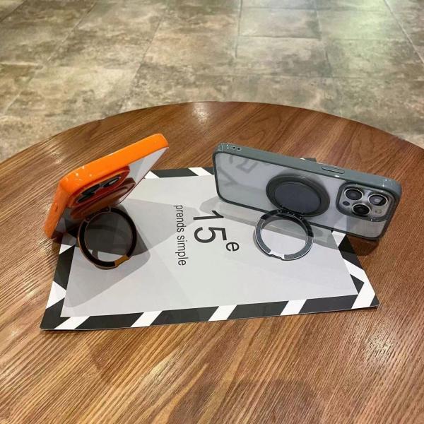 Private Mold Luxury Flip Case With Wireless Charging