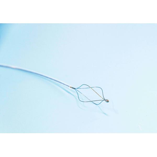 Smooth Round Stone Basket With Flexible Wires For Endoscopes