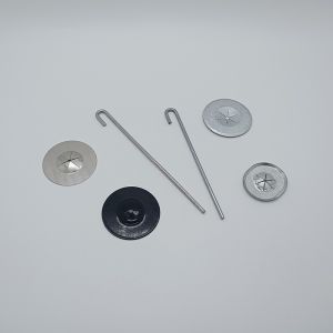 120MM Bird Barrier Deterrent Solar Panel J Hook Clips With Washers Metal Wall Stainless Steel Boiler