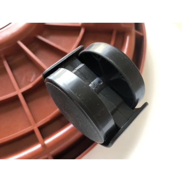 Прочные колеса колес цветочного горшка/двигателей бака сада отливают отделку в форму впрыски