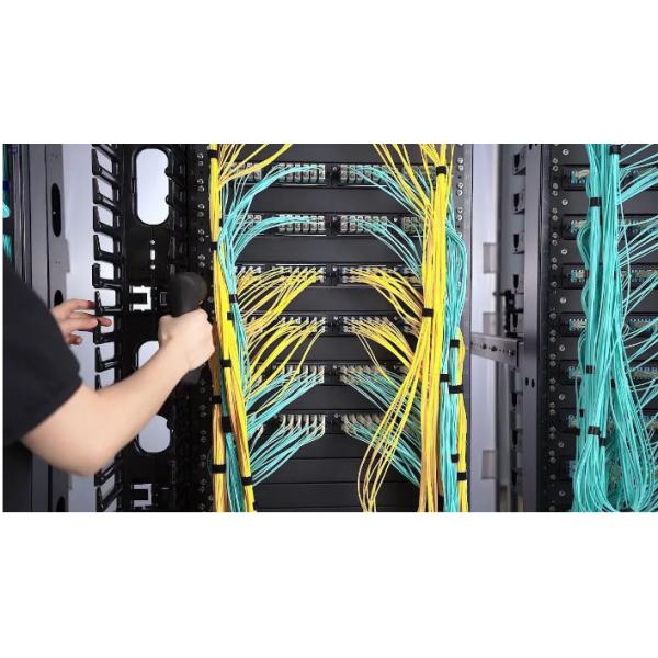 Ленточный кабель волокна кабеля оптического волокна ядра GJDFJV 12 крытый плоский