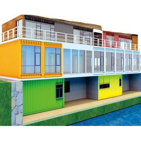 дома контейнера Префаб 20/40ФТ высокие эффективные, изготовленные на заказ дома контейнера