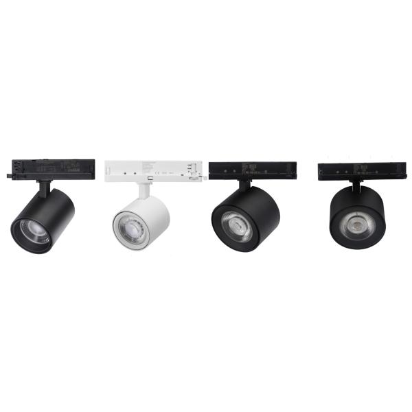 led kitchen ceiling track lighting dimmable 40W White aluminum housing 15° beam angle 5000K IP44 5years warranty