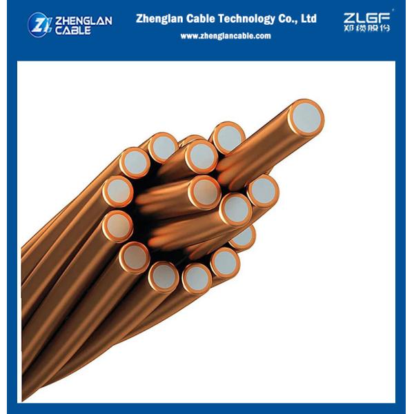 Weld Copper Clad Steel Wire 30% Conductivity Ccs Conductor