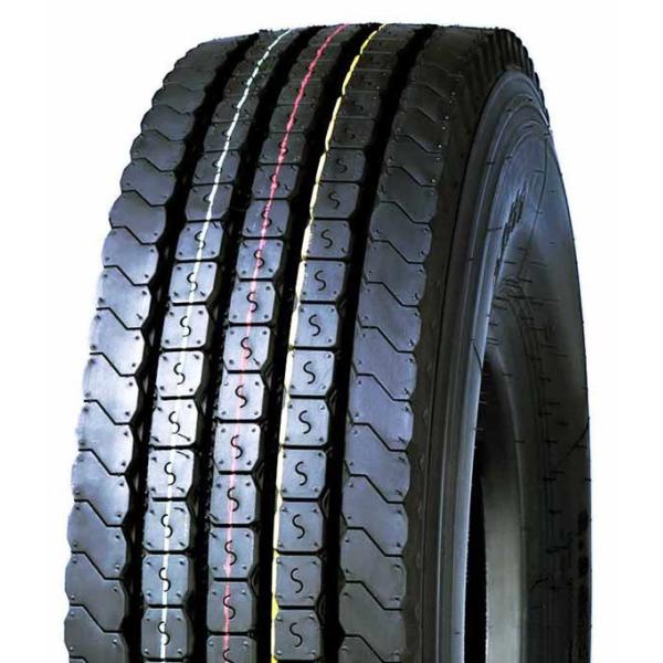 TBR 12R22.5 Aulice AR112 Truck Tubeless Tyre Long Mileage With Overloading Capacity