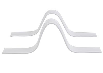 Full Plastic Non Woven Face Mask Nose Wire White Black Nose Bridge Wire PP/PE