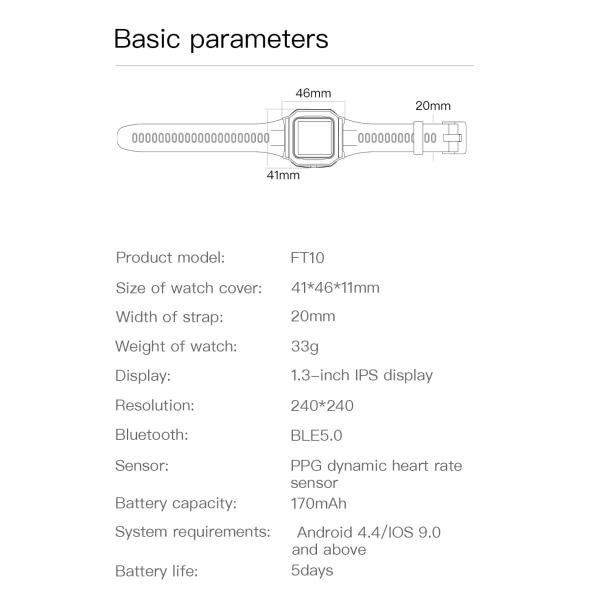Blood Exygen Monitoring 43mm Dial Sport Smart Bracelet 200mAh